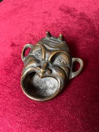 Brass Devil Ashtray - Etsy