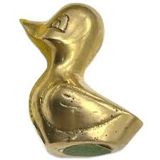 Vintage Brass Duck Figurine 2” tall | eBay UK