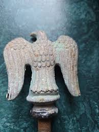 Brass Eagle Flag Pole Topper | eBay