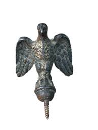 Vintage Metal Eagle Spread Wings Flag Pole Clock Finial - Etsy