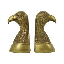 Brass Raptor Eagle Bookends | €135 | Whoppah