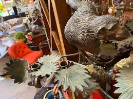 Vintage Hollywood Regency Italian Cast Iron Monkey Palm Wall Sconces - Pair For Sale at 1stDibs