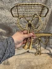 Homco Gold Wall Shelves for sale | eBay