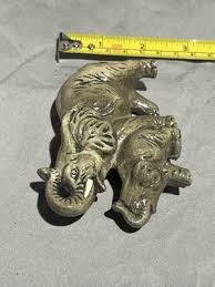 VINTAGE UCTCI JAPAN ELEPHANT MOTHER WITH BABY ELEPHANT FIGURINE | eBay