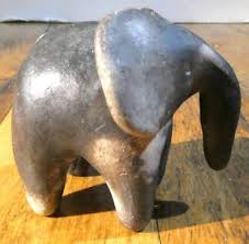 South African Hand Made Modernist Elephant Raku Pottery ...