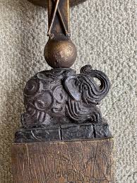 Montaage Elephant Candle Stick Holder18”Black And Gold ...