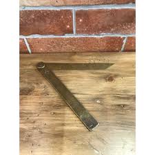 Faux antique brass square