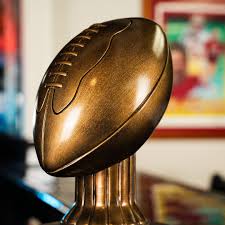 16" Football Trophy - Antique Gold - TrophySmack