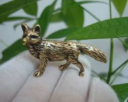 Antiqued Brass Fox – Reclaimed Home