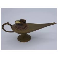 Vintage Brass Aladdin's Lamp Lighter. For Sale at Ruby Lane