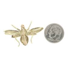 Vintage Solid Brass Grasshopper Insect Figurine Paperweight ...