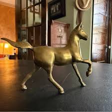 Art | Brass Horse Sculpture | Poshmark