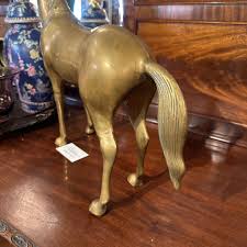 MCM VINTAGE BRASS HORSE 24X19 – Warehouse 55 Chicago
