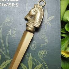 Epona Athame - Vintage Brass - Ritual Knife - Upcycled, Witchcraft, Witch, Wicca, Pagan - Etsy