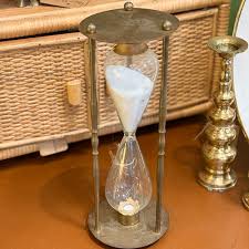 Brass Hourglass | Lone Star Mercantile