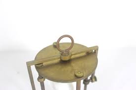 Vintage Brass Hourglass With Glass and Sand, Ornamental Office Decor, Brass With Patina, Old Brass Egg Timer, Country Kitchen Decor - Etsy