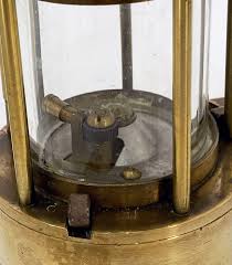 English Coal Miner's Safety Lamp or Inspector's Lantern of Brass at 1stDibs | coal mine lantern, safety lantern, british coal mining lamp
