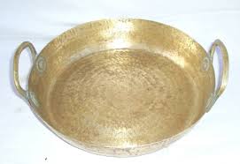Old Vintage Brass Cooking Jalebi Making Frying Pan Hand ...