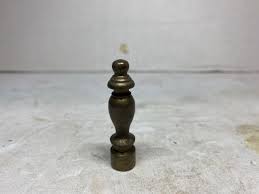 Vintage Brass Tone Finial | eBay
