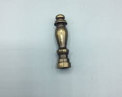 10-1/2” Metal Lamp Harp W/ Antique Brass Finial Set ( Pair) - Etsy