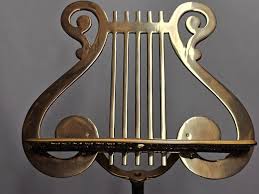 Classic Brass Music Stand - Two Hunters Antiques