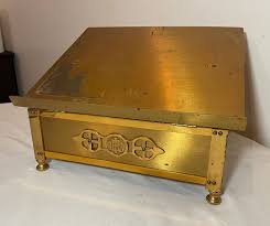 High Quality Vintage Plated Bronze Religious IHS Church ...