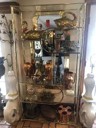 Design Institute of America Brass Etagere For Sale at 1stDibs | vintage brass etagere, brass and glass etagere, etagere brass