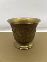 Beautiful Small Brass Container | eBay