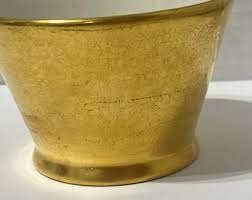 Vintage Pickard "rose and Daisy" 486 Sugar Bowl Only, 24K Gold Encrusted, 2-1/4" Tall and 3-1/2" Across, SEE DESCRIPTION - Etsy