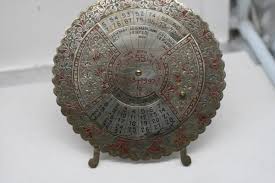 Vintage Brass 55 Year Perpetual Calendar 1943-1997 Z2 | eBay