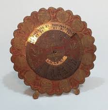 Lot Of 2 Vintage Brass Perpetual Calendars 55 & 40 Year, 1967-2006 & 1968-2022 | eBay