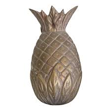 Vintage Brass Pineapple Door Knocker | Chairish