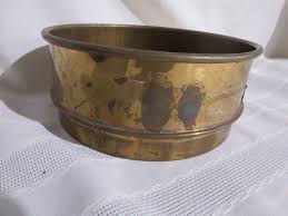 Vintage The Tyler Standard Screen Scale 35 Mesh Brass Sieve Strainer | eBay