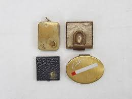 Vintage Baccarat Style Box And Ashtray