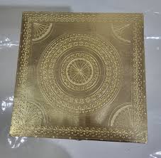 Moroccan Brass Nightstand – Handcrafted Metal Engraved Side ...