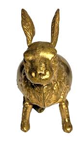 Antique Victorian Brass Hare Sewing Measuring Tape Rabbit Turn tail to wind | eBay