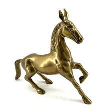 Brass Horse Statue In Collectible Horse Figurines for sale | eBay