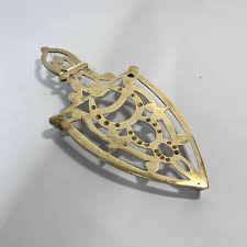 Vintage Brass Masonic Brass Trivet - Etsy