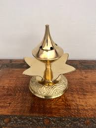 South Indian Brass Small Incense Holder - Etsy