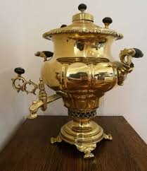 Buy Russian Antique Brass Samovar Tula Circa 1890 by Vanikin Online in India - Etsy