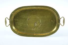 Antique Brass Russian Tray – eastwestgalleries