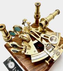 Antique Navigation Vintage Marine sextant Astrolabe Ship's ...