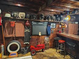 Bar top made from repurposed horse stall wall