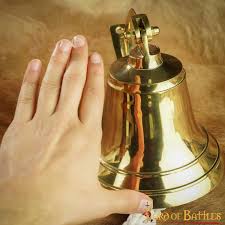 Ship Bell Medieval Knight Handmade Pure Solid Brass Functional Decor Accessory | eBay UK