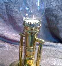 Gamble Lamp Solid Brass Candlelight Vale Wales UK - Etsy