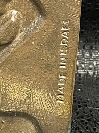 VINTAGE JUDAICA BRASS BAR-MITZVAH BOOKENDS ISRAEL | eBay