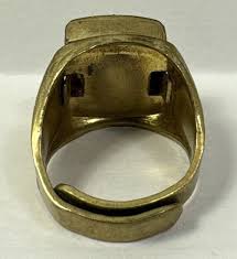 Vintage 1946 Tom Mix Decoder Ring & 5 Buttons Cereal Premium ...