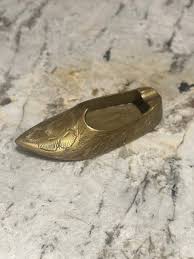 Small Brass Slipper Ashtray/Trinket Dish MTS – Bliss Marketplace
