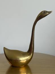 Regency Brass Swans - Etsy