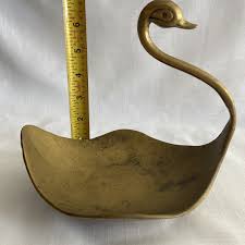 Vintage Brass Swan Candy Dish/Soap Dish Decor Price Products Metalware | eBay Australia